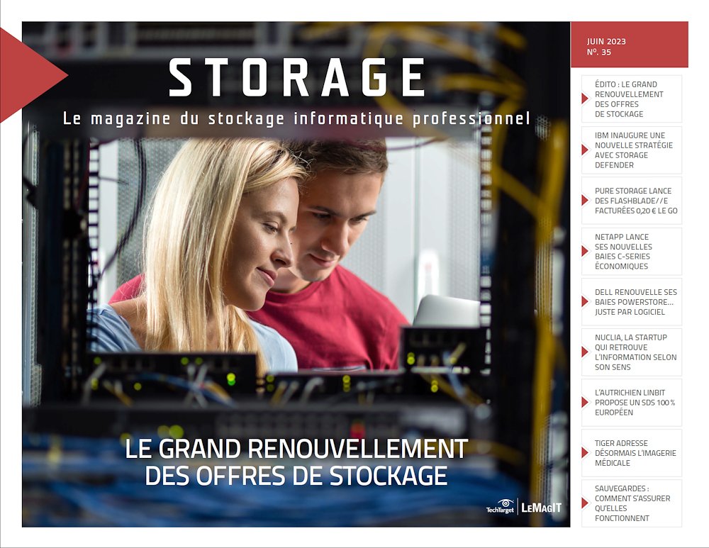 Image de la couverture de l'ezine Storage 35