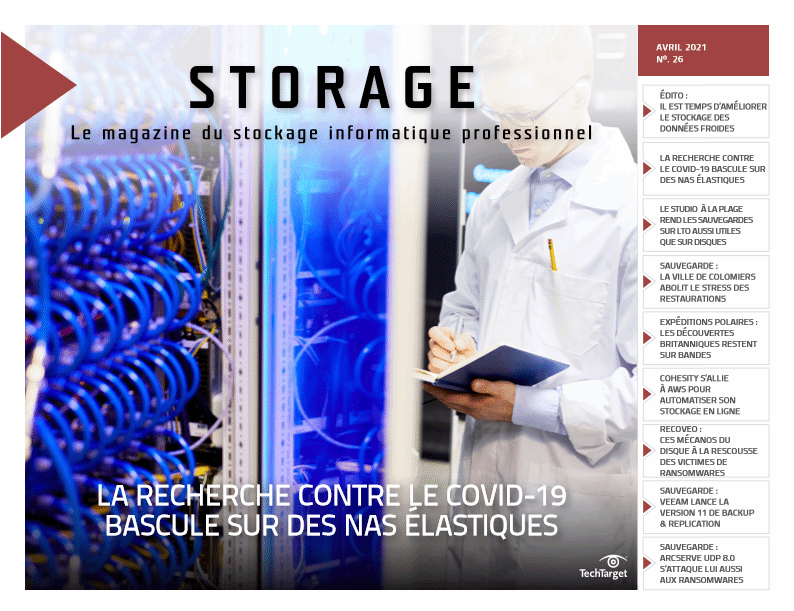 Couverture du magazine Storage 26