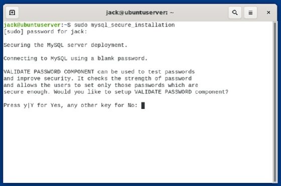 Capture d'écran de la fenêtre vous demandant d'activer le composant « Valider votre mot de passe »