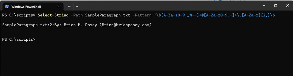 Administration : comment utiliser les RegEx dans PowerShell | LeMagIT