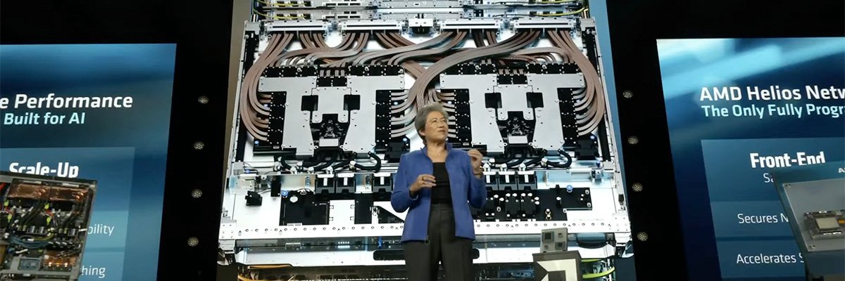 Infrastructure IA : AMD dévoile Helios, sa réponse au DGX de Nvidia