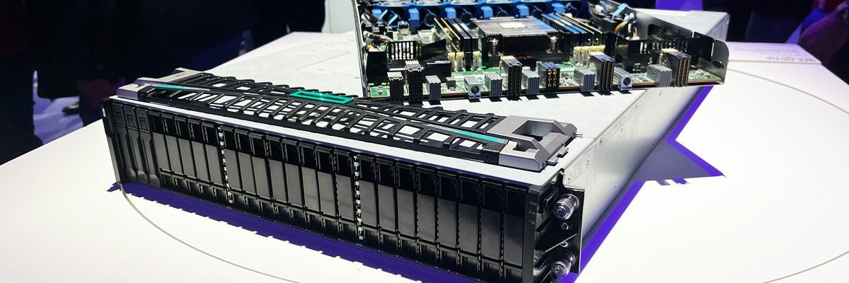 HPE met lui aussi du prétraitement IA dans ses baies de disques