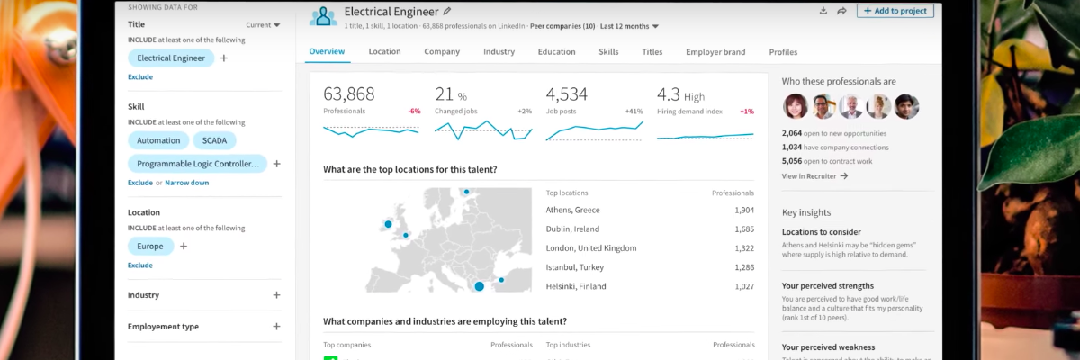 LinkedIn Talent Insights : Microsoft avance de plus en plus dans le ...